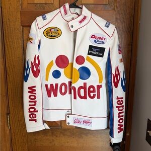 Wonder Racing Jacket with Colorful Logos— Wonderbread, Ricky Bobby